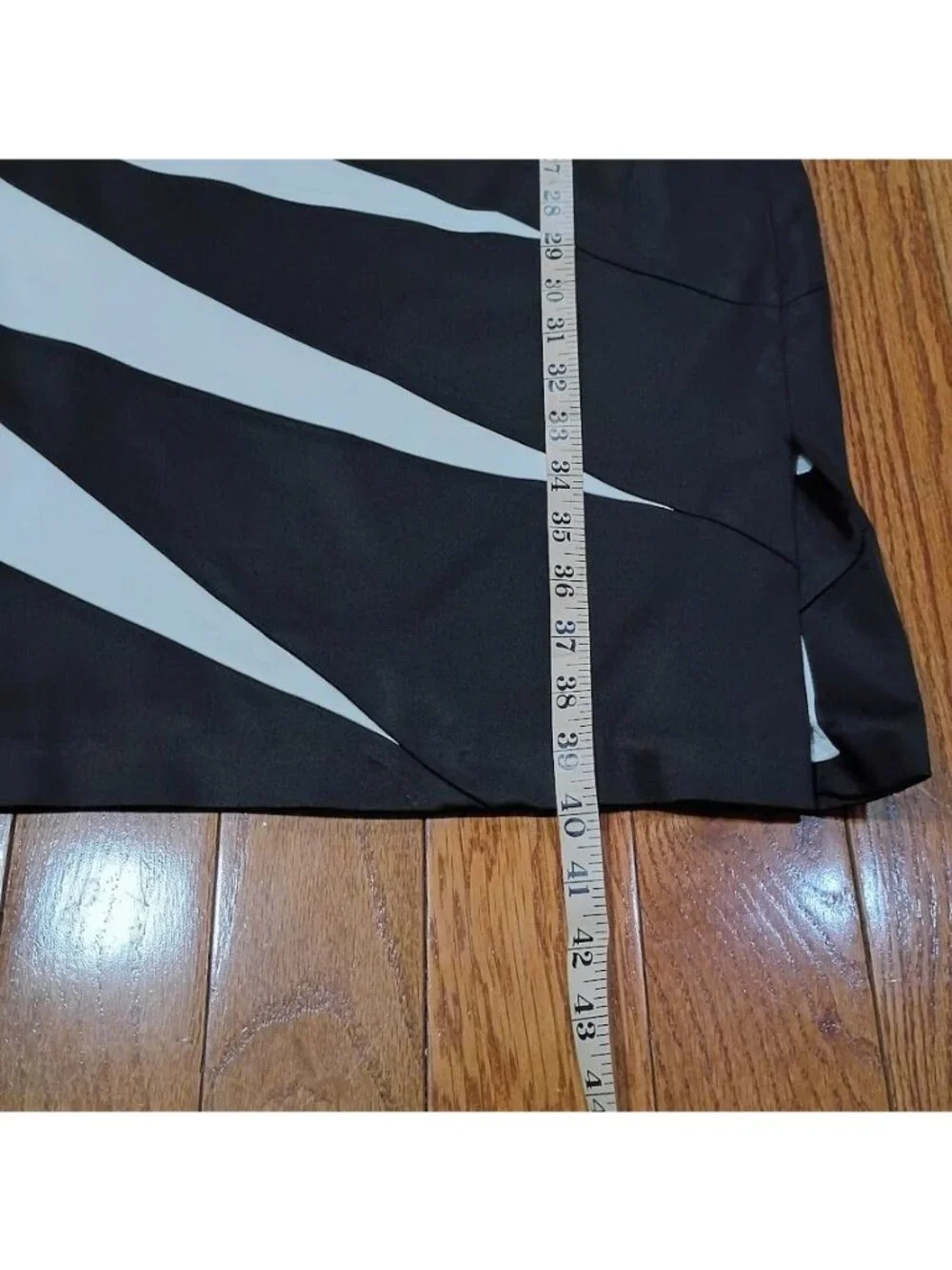 Jax Black & White Sleeveless Bodycon Dress Size 6 With Tags - Picture 9 of 13